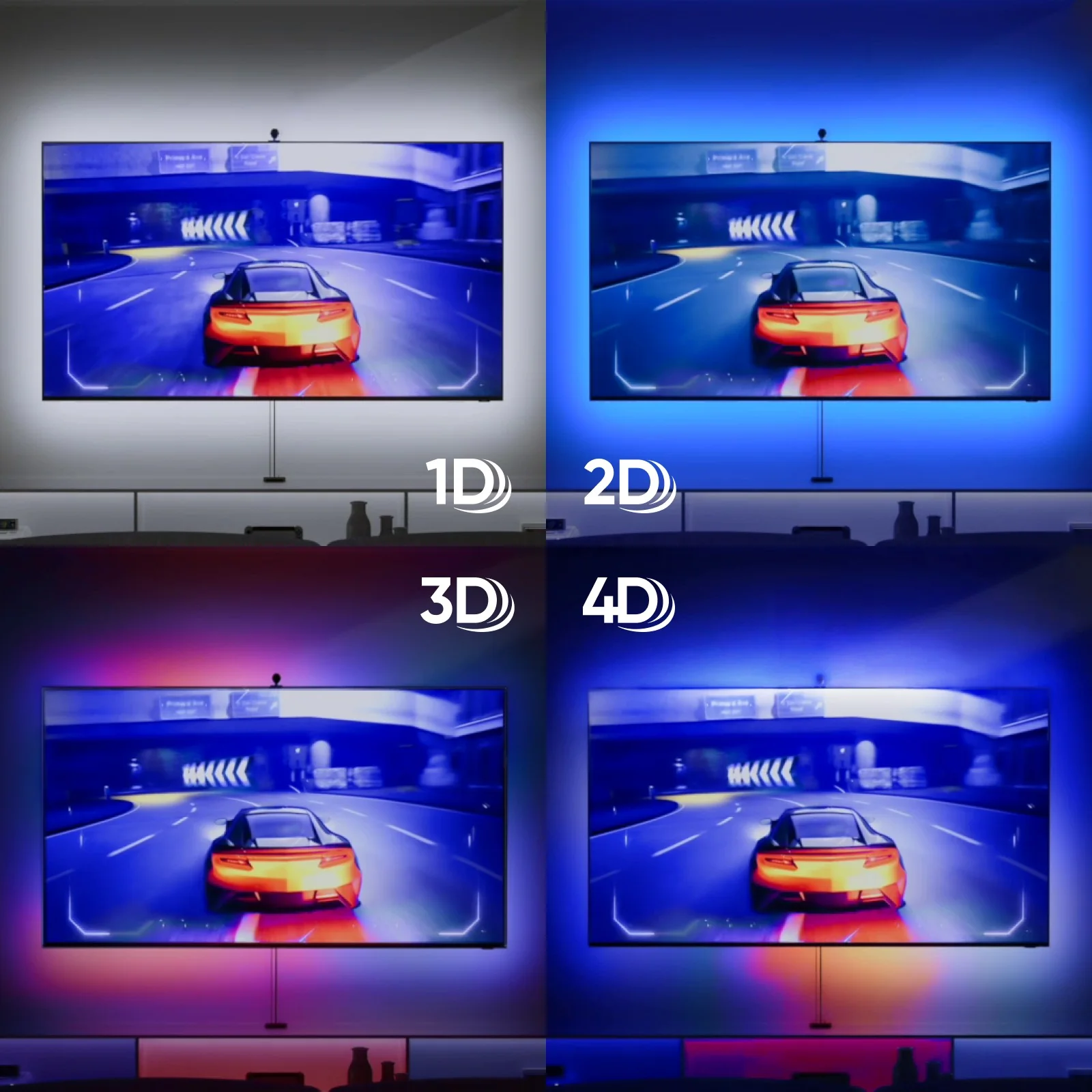 Nanoleaf 4D Screen Mirror + Lightstrip Kit (For TVs and Monitors up to 85") - Image 5