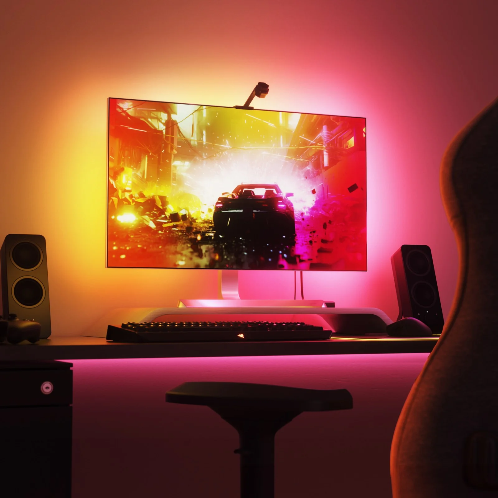 Nanoleaf 4D Screen Mirror + Lightstrip Kit (For TVs and Monitors up to 85") - Image 6