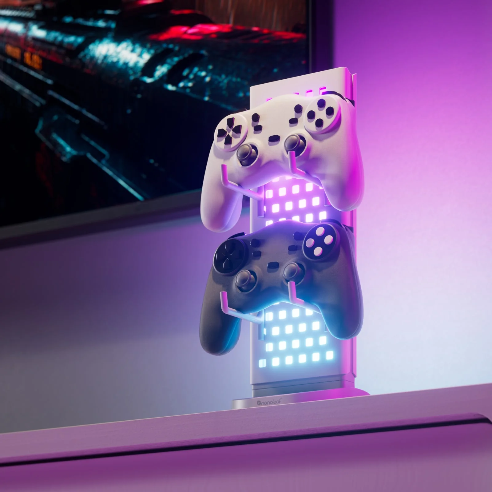 Pegboard Desk Dock (White) - Image 3