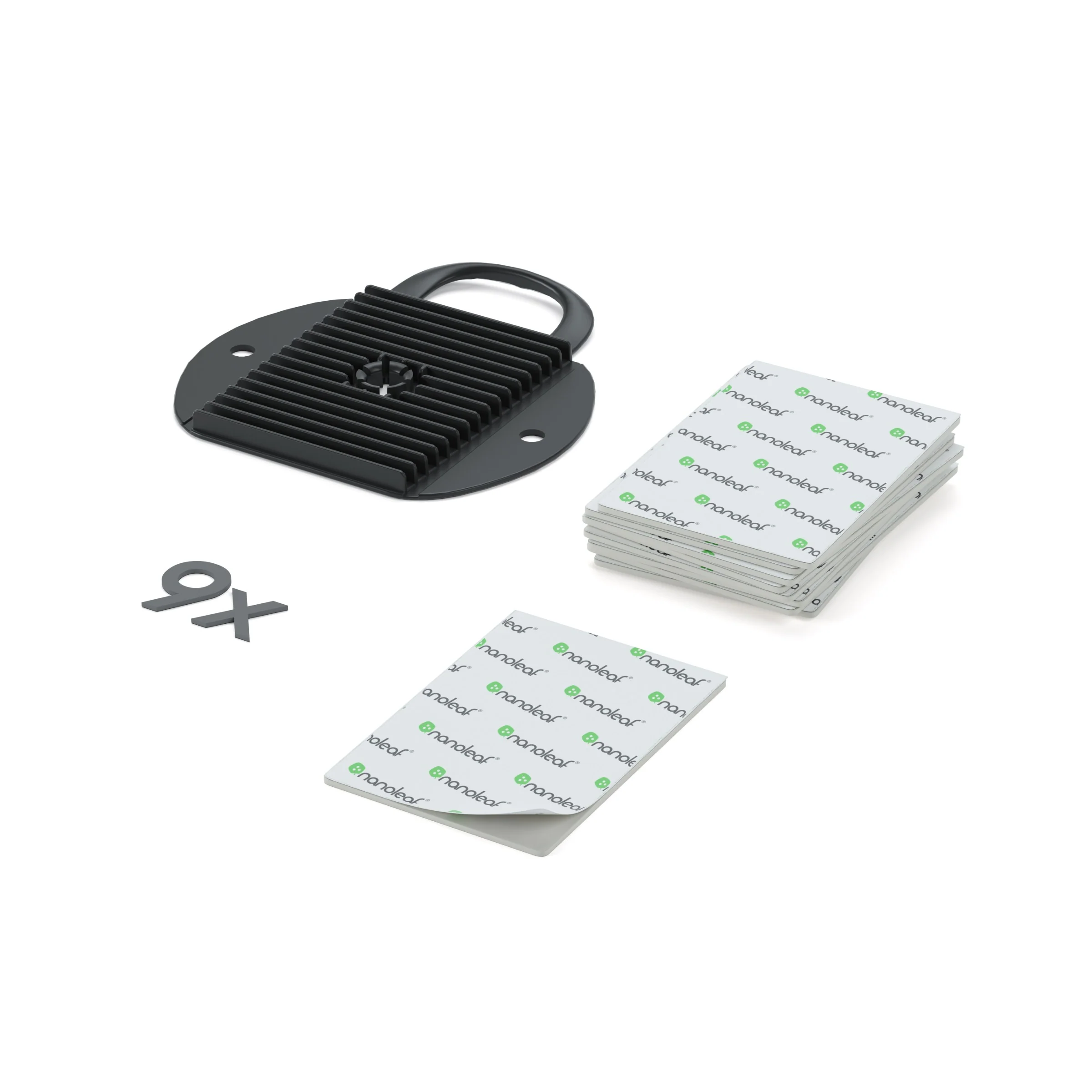 Shapes Ultra Black Replacement Mounting Plates and Tape