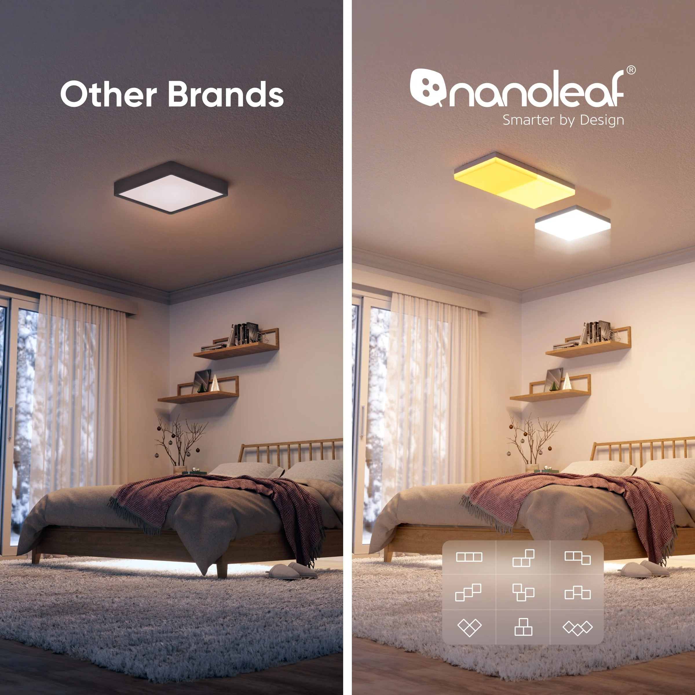 Nanoleaf Skylight Smarter Kit (12 Pack) - Image 4